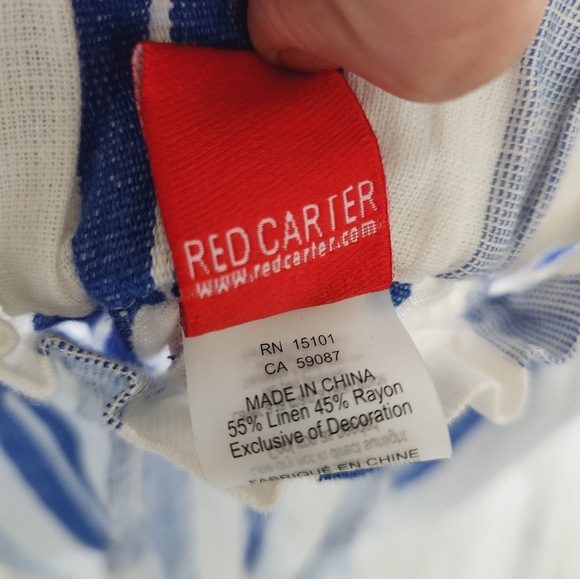 Anthropologie Red Carter Paris Pants Beach Wide Leg Pants linen blend size XS/4 - Picture 7 of 13